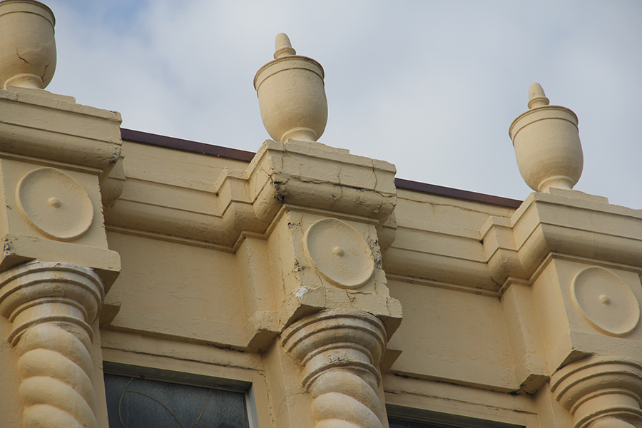 Officers' Club Outside millwork